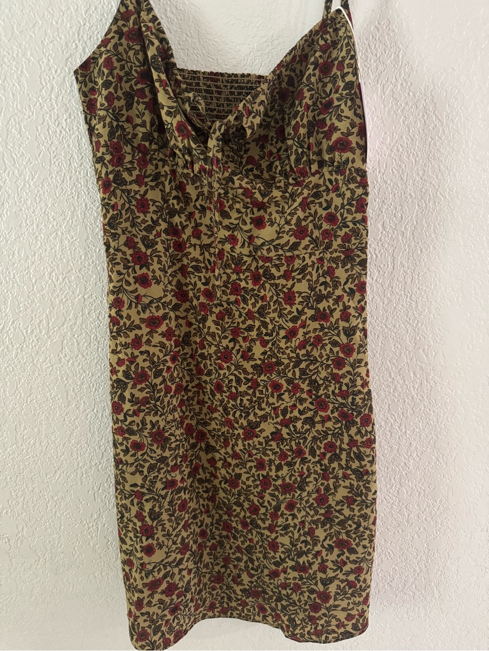 Floral Spaghetti Strap Slip Dress